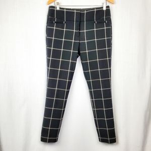 Loft | Black and White Windowpane Marisa Skinny